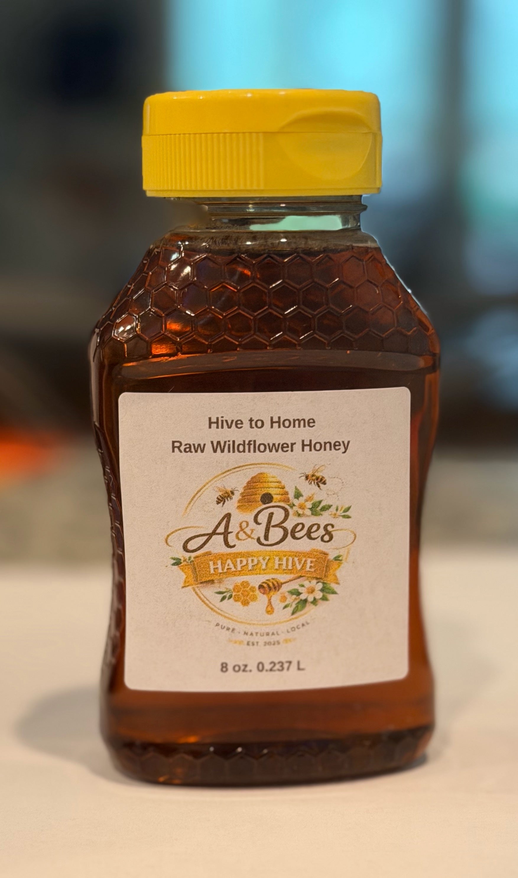 Hive to Home Raw Wildflower Honey (8 oz)