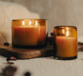Pure Bees Wax Candle w/Organic Fragrance